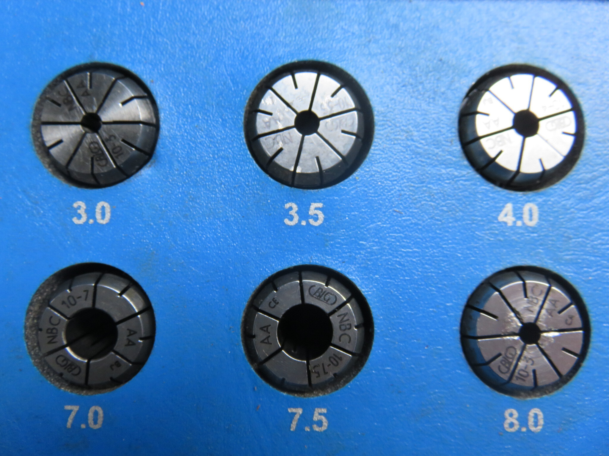 BIG/ビッグ スプリングコレットセット NBC10　**欠品あり**