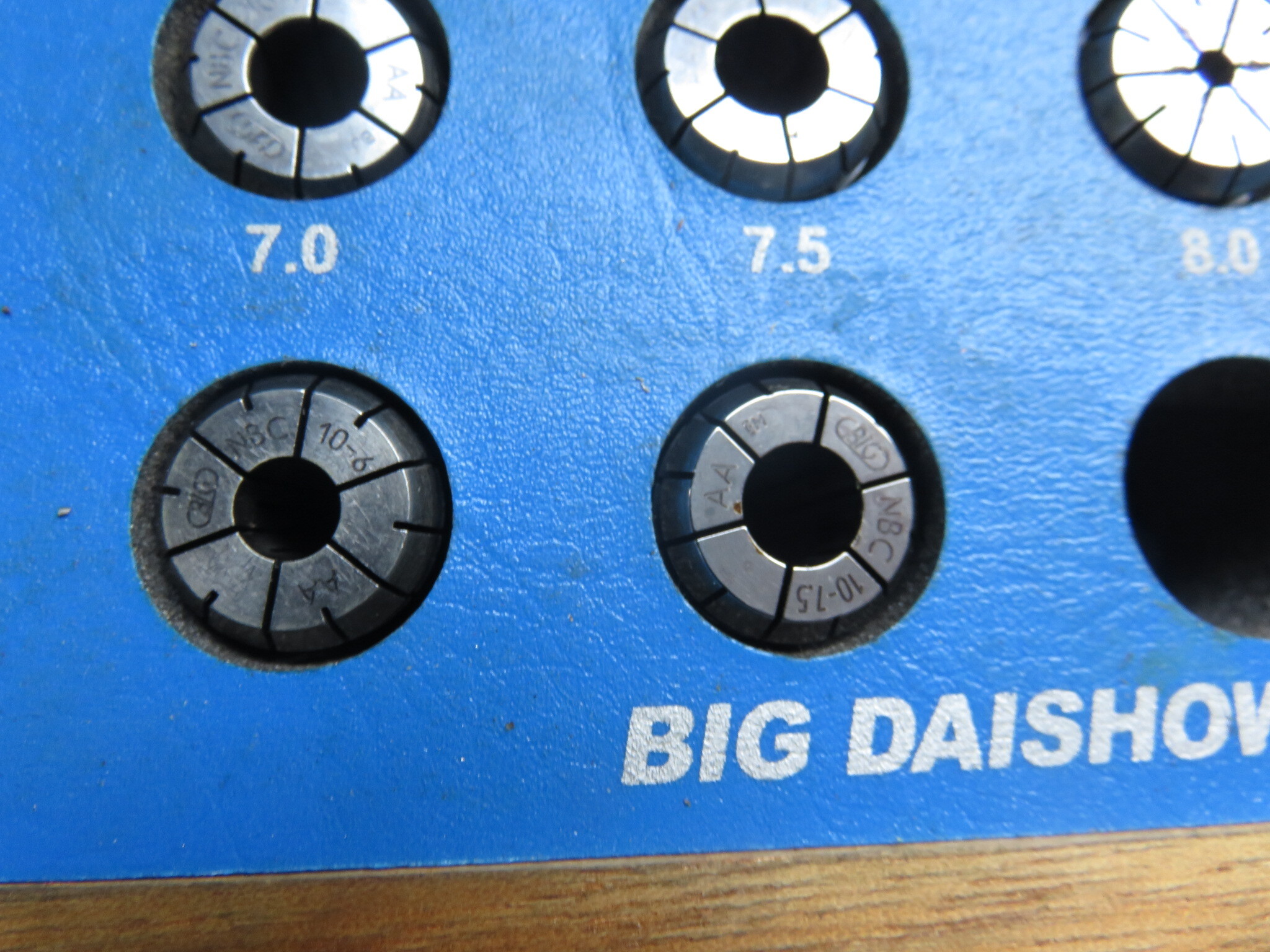 BIG/ビッグ スプリングコレットセット NBC10　**欠品あり**