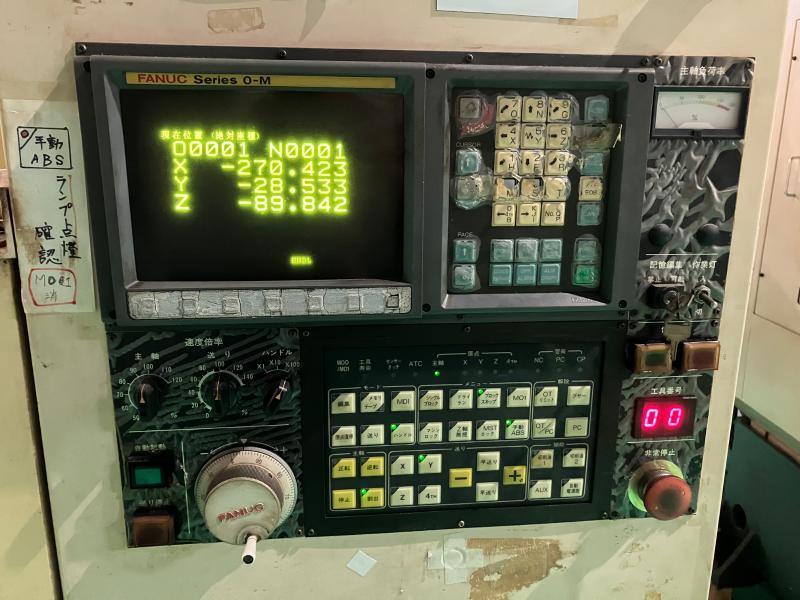 池貝鉄工 立マシニングセンター TV4