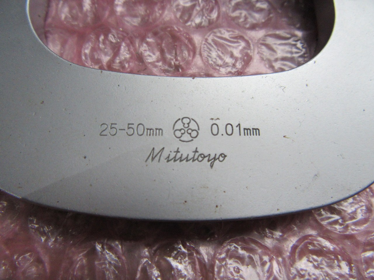 ミツトヨ 外側マイクロメーター 25-50ｍｍ(0.01mm)