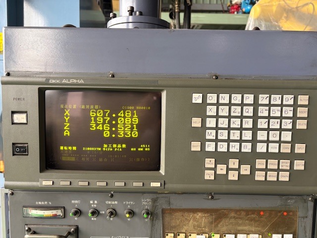 OKK マシニングセンター VM-4 運転時間 2108時間