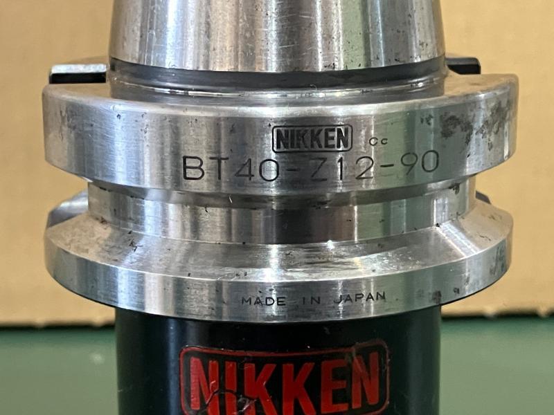 日研工作所NIKKEN タッパチャック BT40-Z12-90