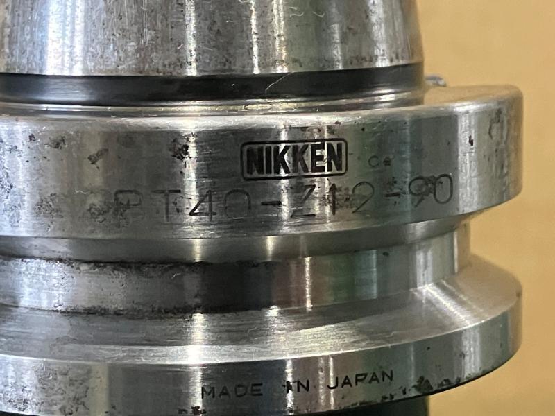 日研工作所NIKKEN タッパチャック BT40-Z12-90