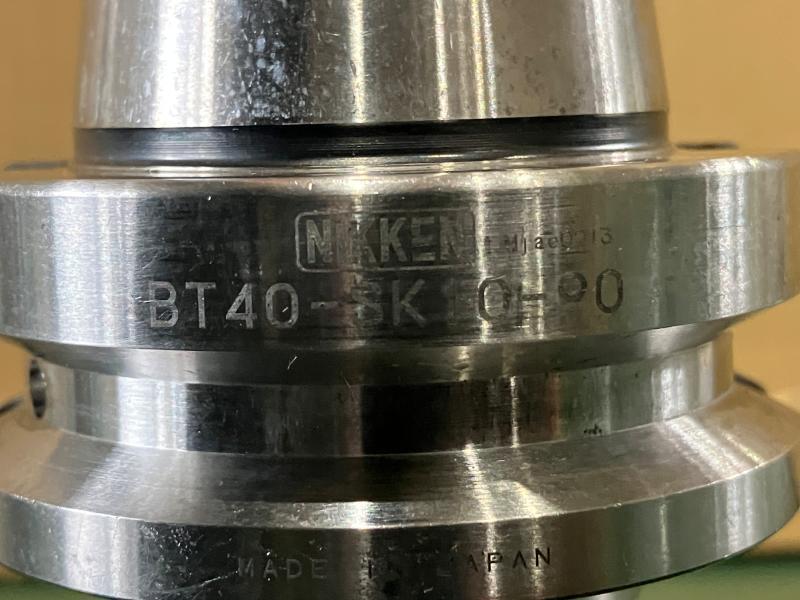 日研工作所NIKKEN スリムチャック BT40-SK10-90