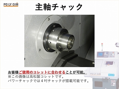 POLYGIM NC櫛刃型旋盤 MINI-88-25