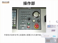 POLYGIM NC櫛刃型旋盤 MINI-88-25