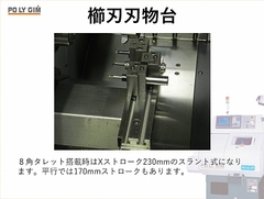 POLYGIM NC櫛刃型旋盤 MINI-88-25