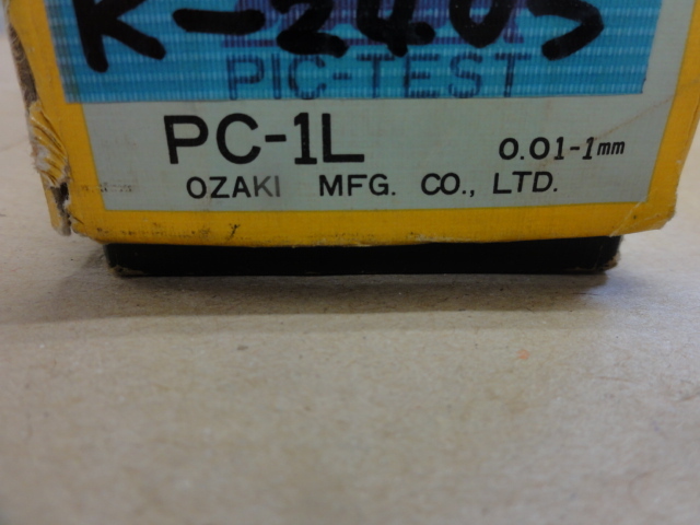 ピーコック ピックテスト PC-1L