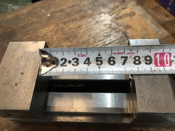 不明 精密バイス 口金幅65mm 高28mm 開75mm