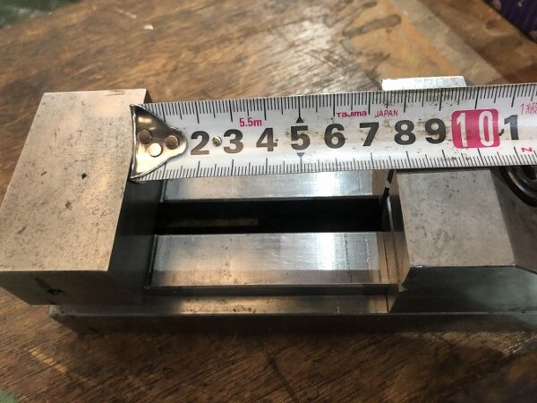 不明 精密バイス 口金幅65mm 高28mm 開75mm