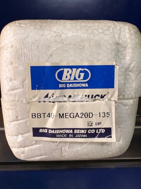 BIG メガダブルパワーチャック BBT40-MEGA20D-135