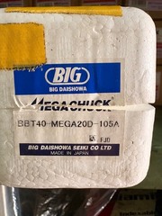 BIG メガダブルパワーチャック BBT40-MEGA20D-105A