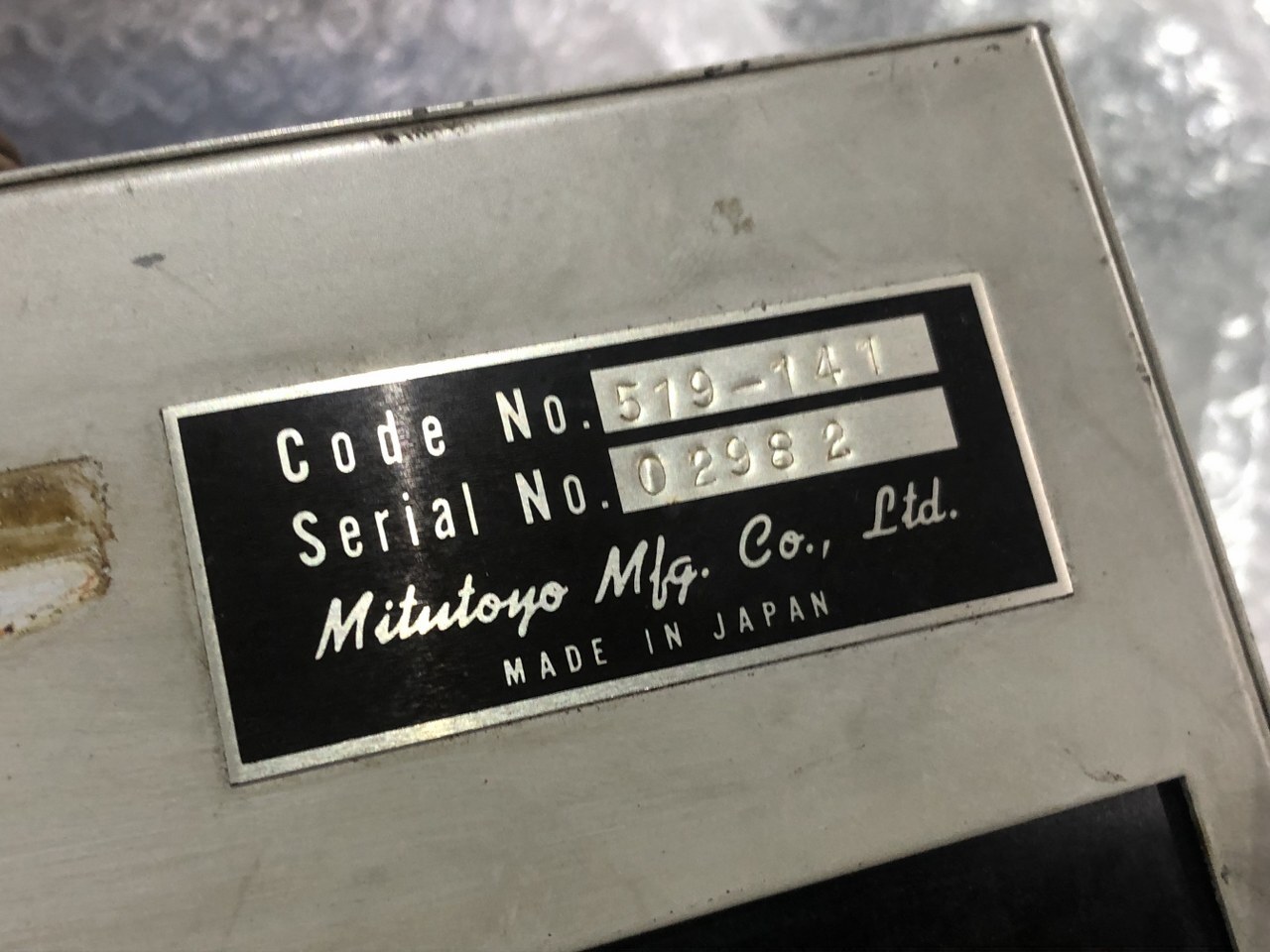 ミツトヨ/Mitutoyo ミューチェッカ 519-141