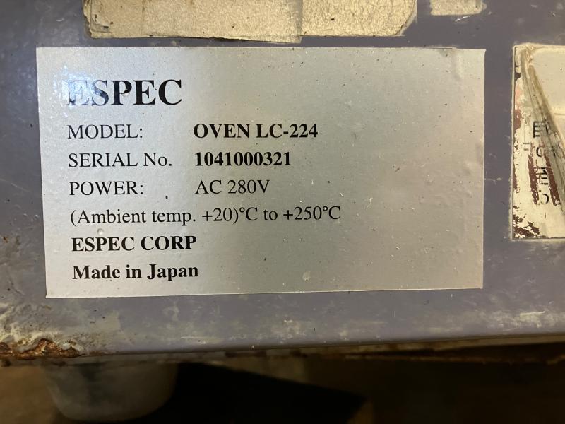 エスペック 乾燥機 LC-224