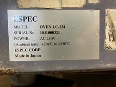 エスペック 乾燥機 LC-224