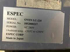 エスペック 乾燥機 LC-224