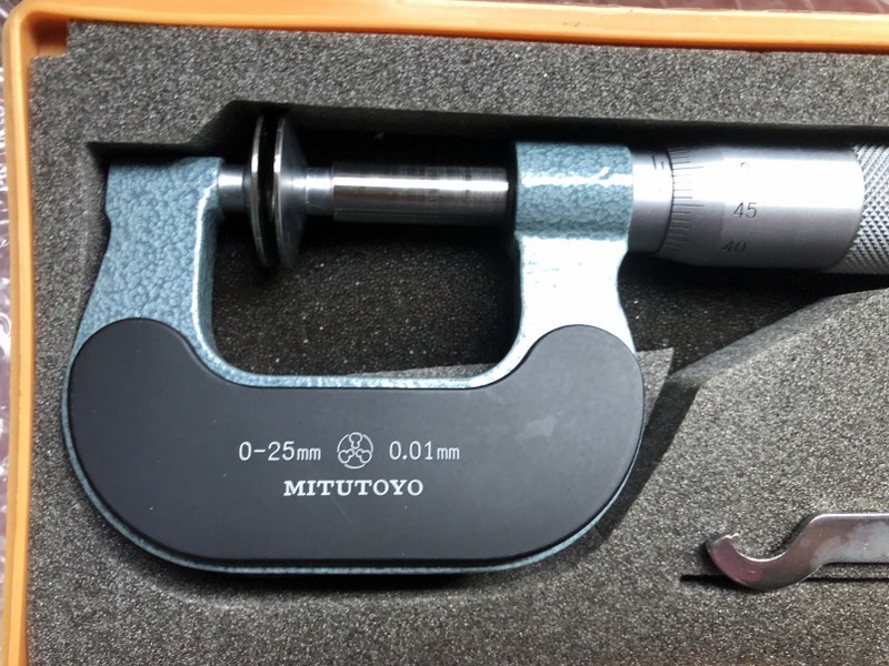 ミツトヨ/Mitutoyo 直進式歯厚マイクロメーター 【直進式歯厚マイクロメーター】PDM-25(169-201)