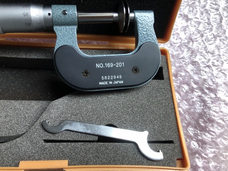 ミツトヨ/Mitutoyo 直進式歯厚マイクロメーター 【直進式歯厚マイクロメーター】PDM-25(169-201)