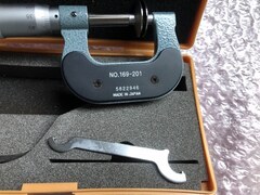 ミツトヨ/Mitutoyo 直進式歯厚マイクロメーター 【直進式歯厚マイクロメーター】PDM-25(169-201)