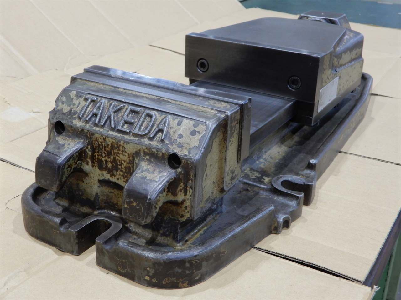 武田機械 マシンバイス 口金巾178mm