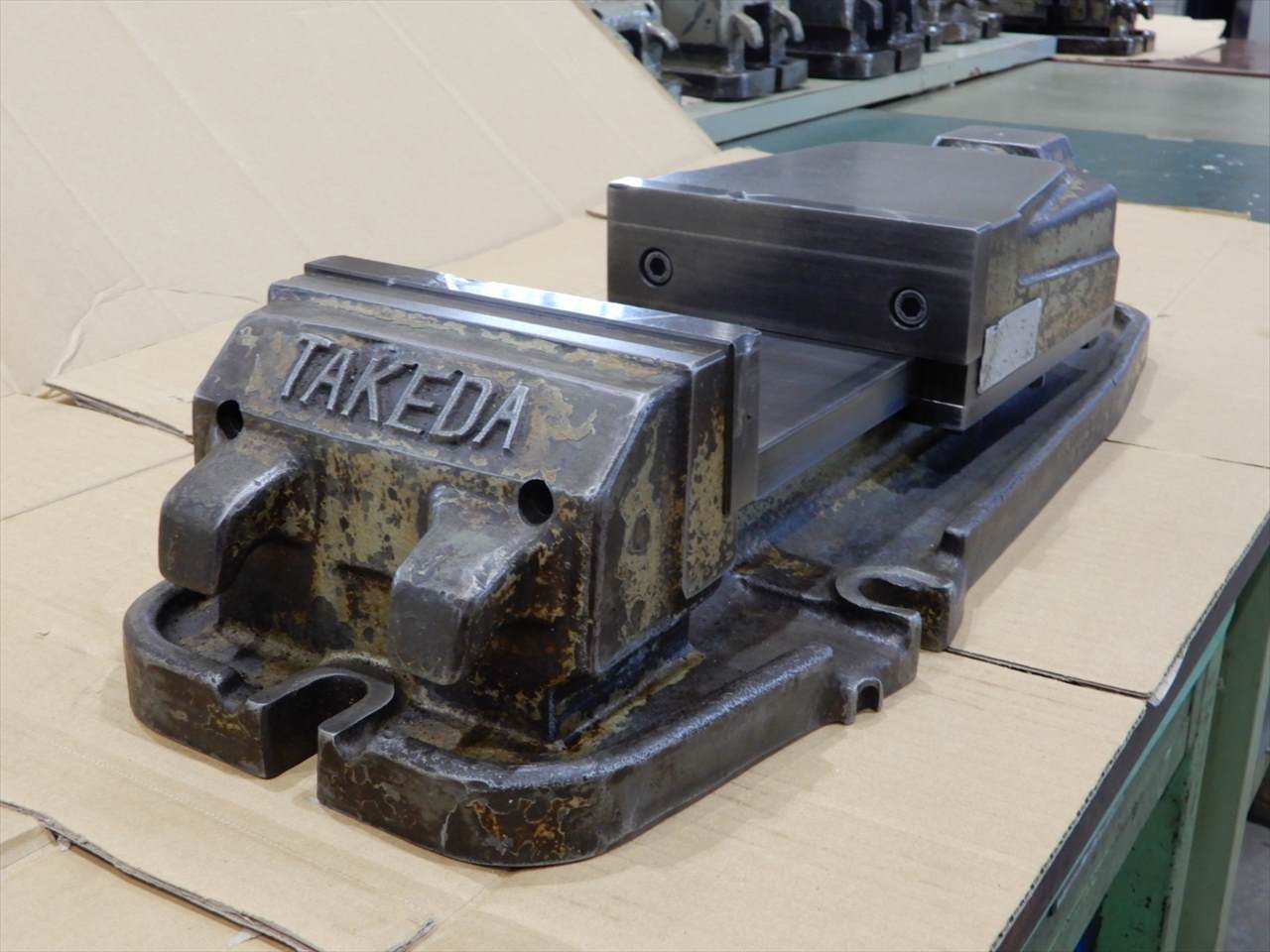 武田機械 マシンバイス 口金巾178mm