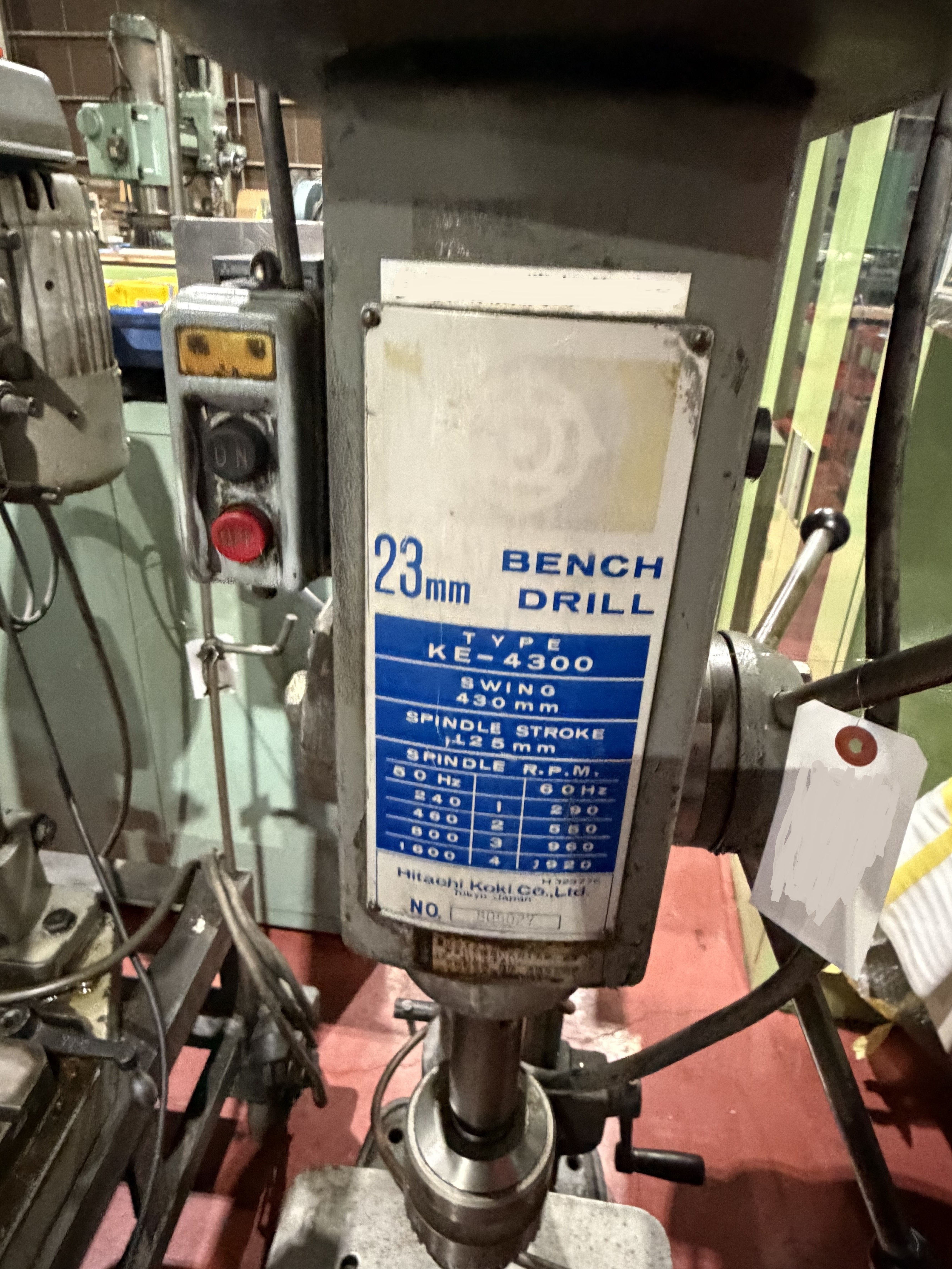日立工機 卓上ボール盤 KE-4300