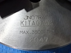 北川,KITAGAWA 3爪スクロールチャック JN07RA5