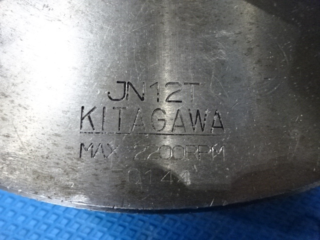 北川,KITAGAWA 3爪スクロールチャック JN12T