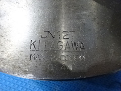北川,KITAGAWA 3爪スクロールチャック JN12T