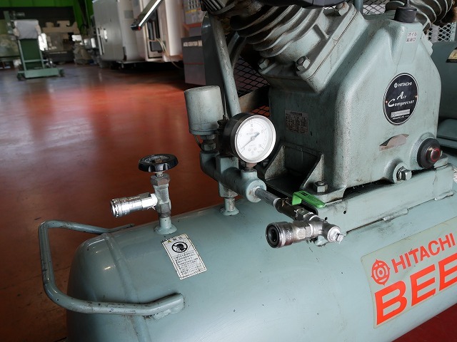 日立 5HPコンプレッサー 3.7P-9.5V6