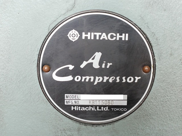 日立 5HPコンプレッサー 3.7P-9.5V6
