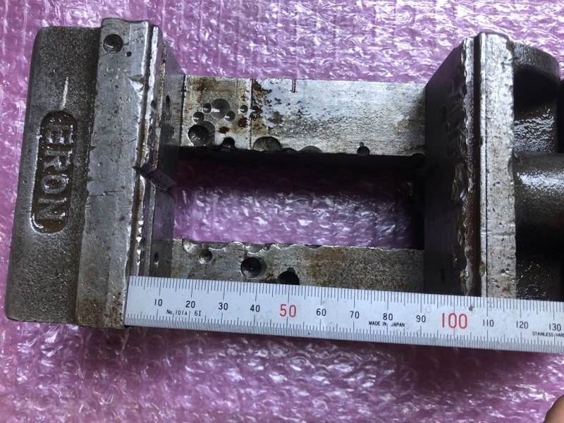 ナベヤ(ERON) バイス 【バイス】口幅100ｍｍ口高47ｍｍ口開110ｍｍ