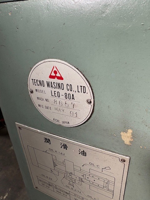 テクノワシノ 6尺旋盤 LEO80A