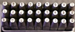 STEMPA 刻印セット  A-Z.&　1.5mm