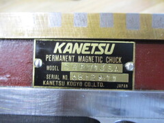 KANETSU｜カネツー	 マグネ付サインプレート SBP-713SA
