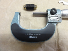 MITUTOYO｜ミツトヨ カウント外側マイクロメーター M820-50