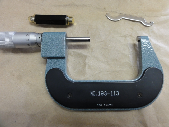 MITUTOYO｜ミツトヨ カウント外側マイクロメーター M820-75