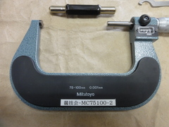 MITUTOYO｜ミツトヨ カウント外側マイクロメーター M820-100