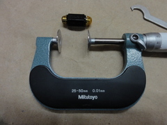 MITUTOYO｜ミツトヨ 歯厚マイクロメーター GMA-50