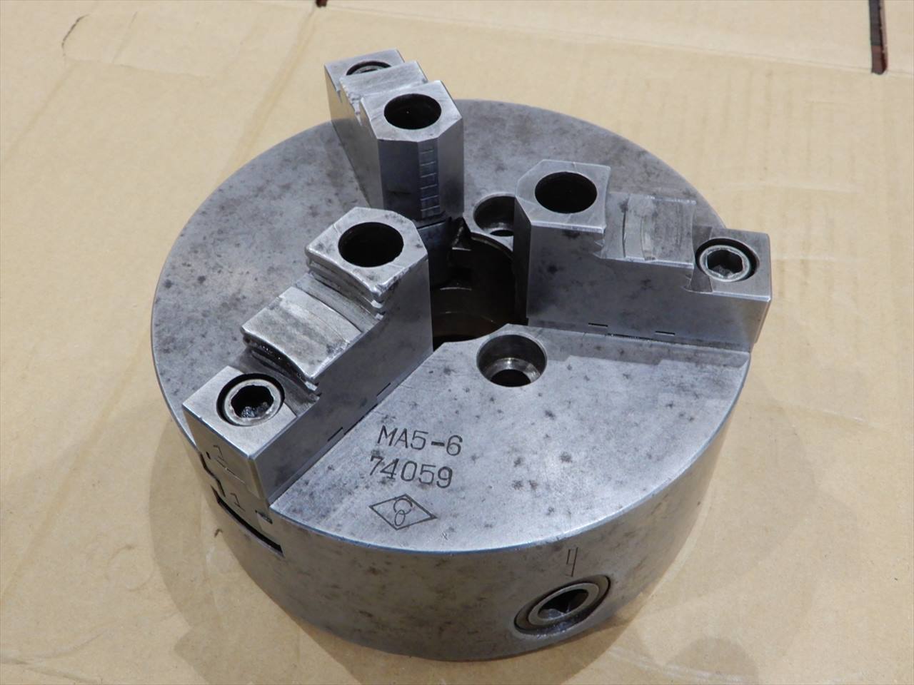 松本機械 3爪スクロールチャック MA5-6