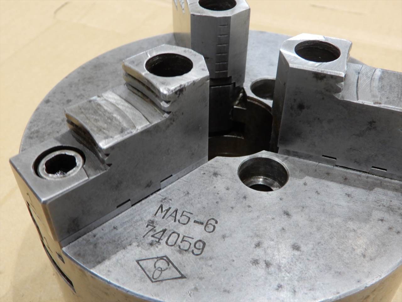 松本機械 3爪スクロールチャック MA5-6