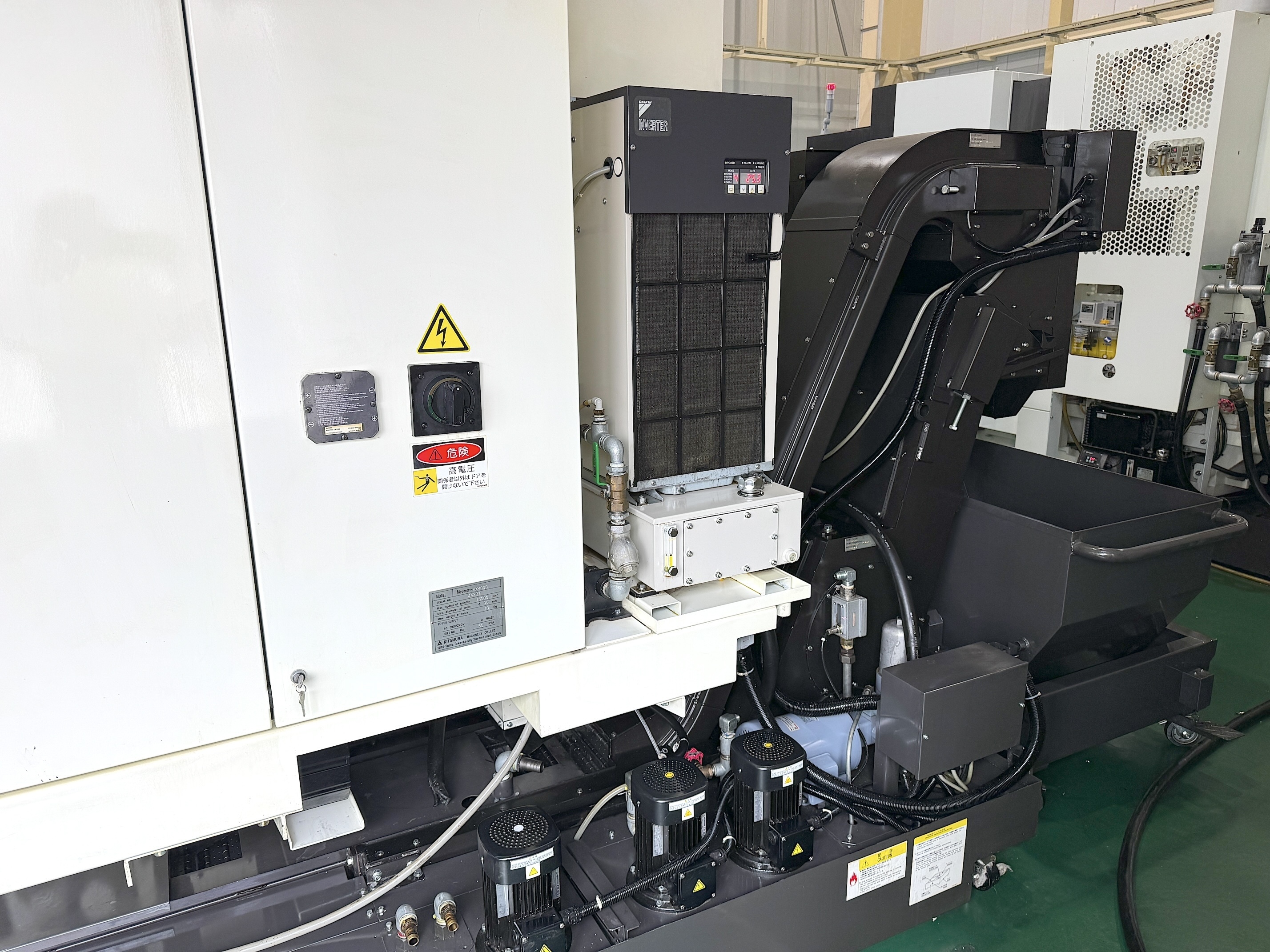 キタムラ機械 横型マシニングセンター Mycenter-HX400G