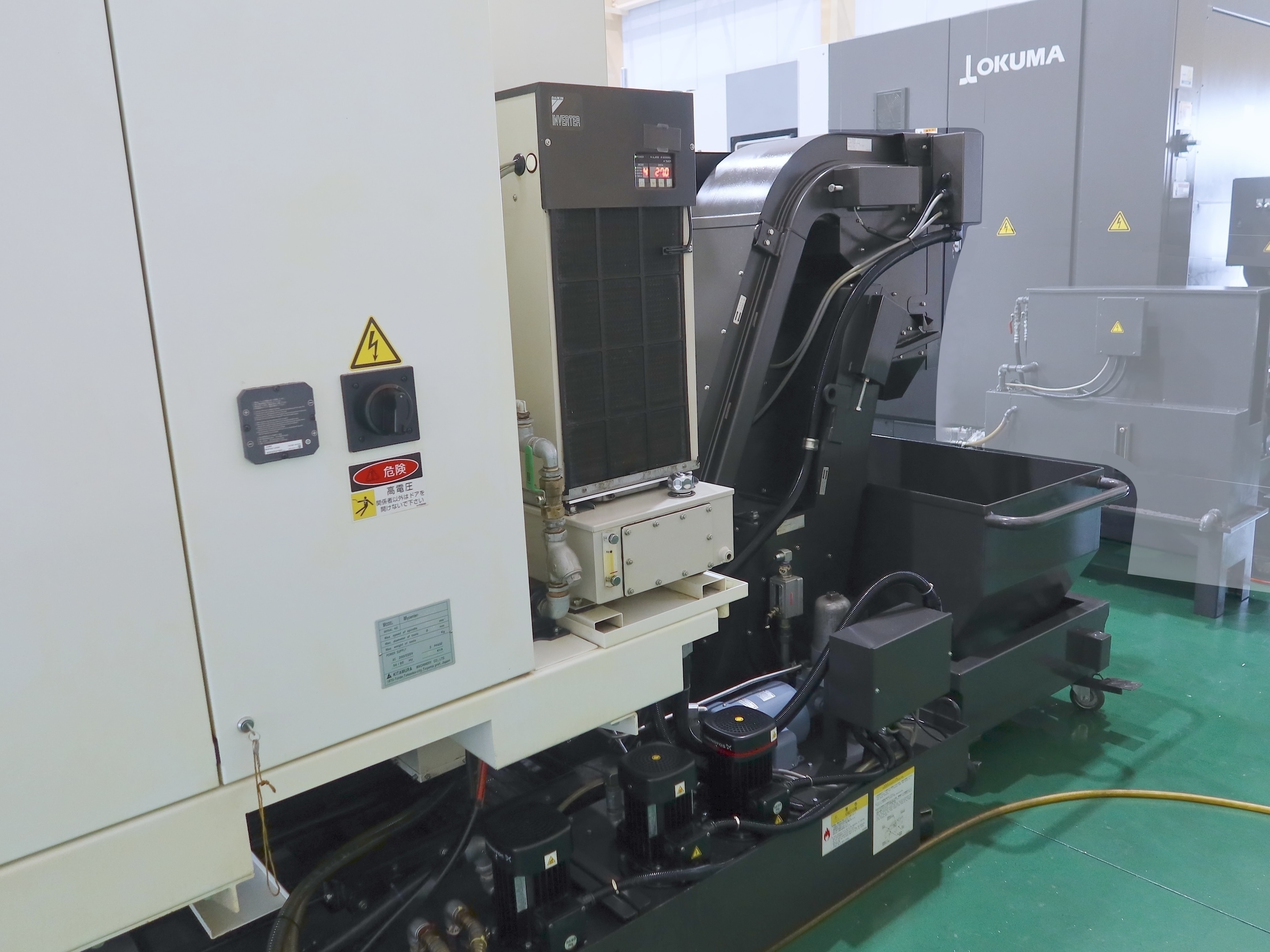 キタムラ機械 横型マシニングセンター Mycenter-HX400iG