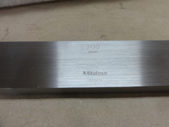 MITUTOYO｜ミツトヨ ブロックゲージ 200mm