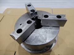 北川鉄工所/NEWS 3爪スクロールチャック　テーブル取付ジョイント付き 7吋