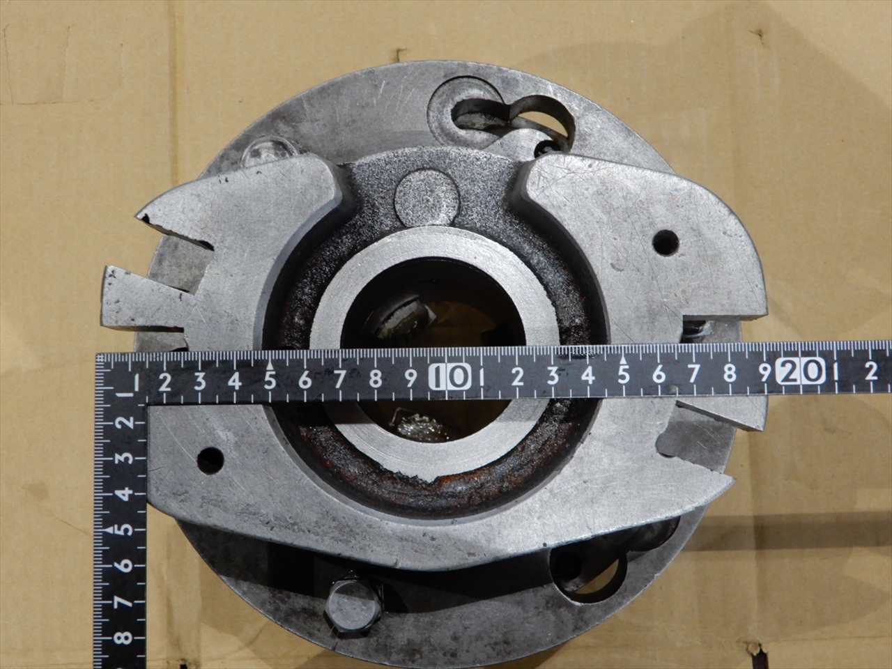 北川鉄工所/NEWS 3爪スクロールチャック　テーブル取付ジョイント付き 7吋