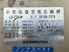 東芝 コンプレッサー L2-7.5KW