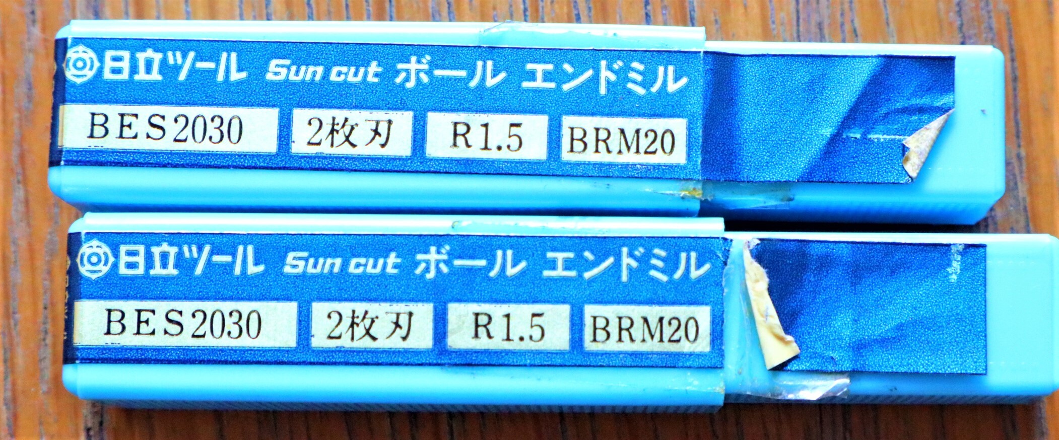 日立ツール エンドミル 2枚刃 R1.5 BRM20 未使用