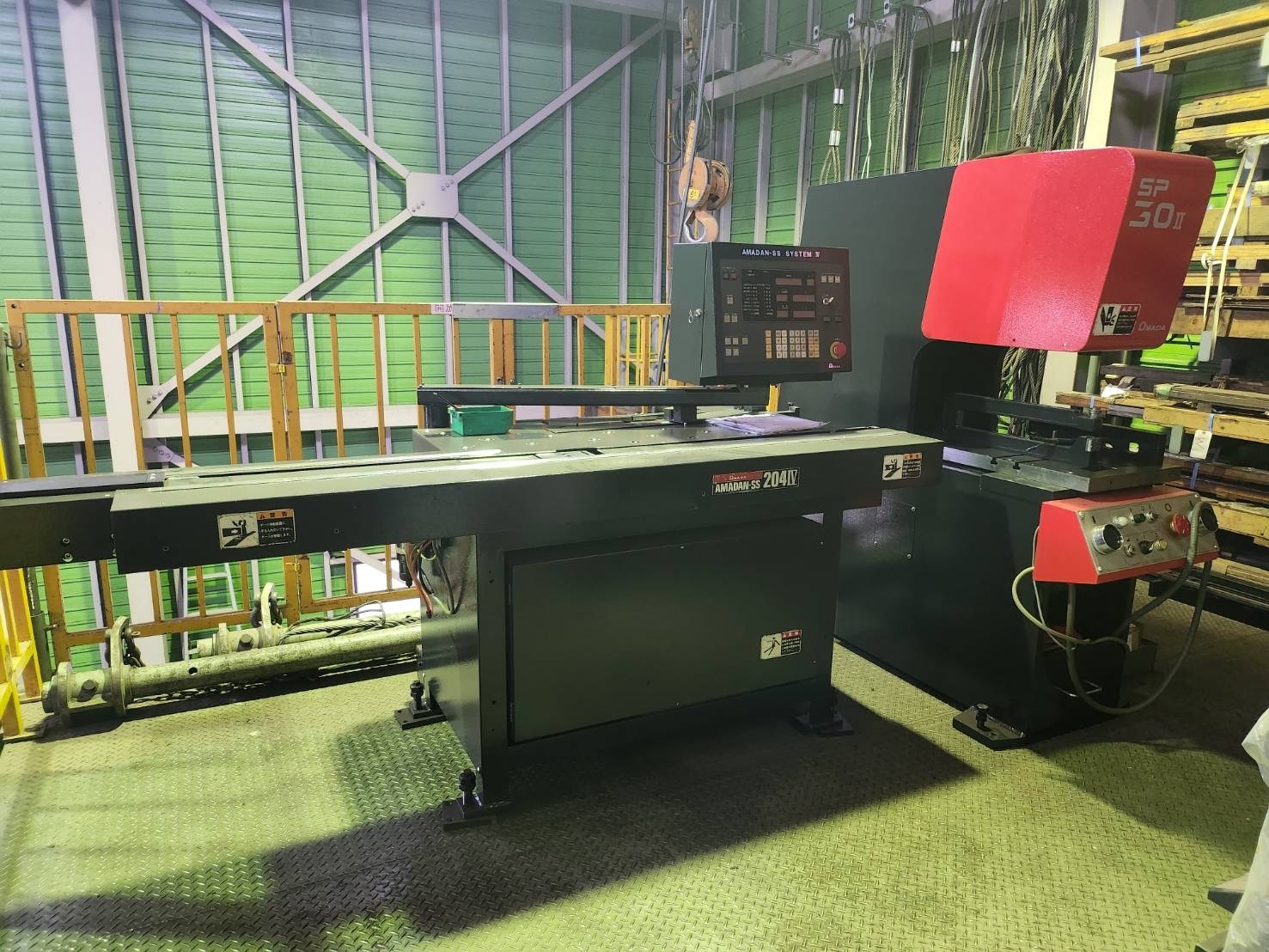 アマダ セットプレス SP-30Ⅱ　SS204Ⅳ