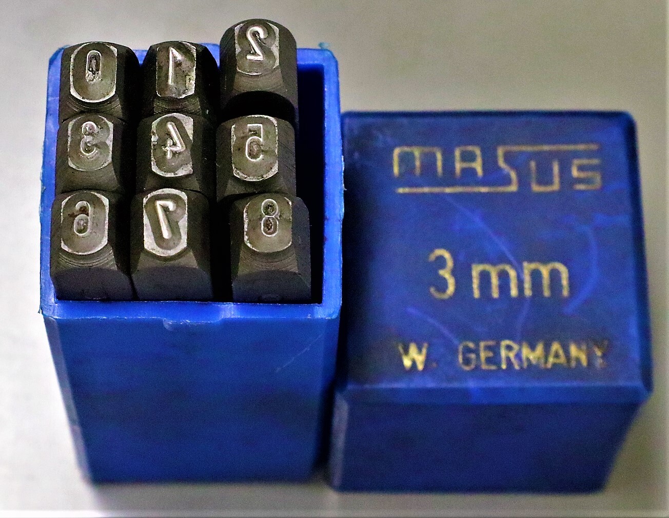 　MASUS　 刻印セット 0-8　3㎜